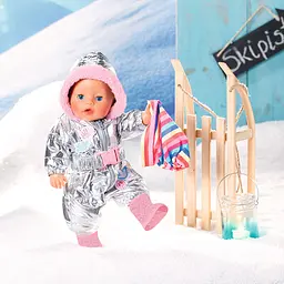 Набір одягу для ляльки Baby Born Зимовий костюм Делюкс (826942) - мініатюра 4