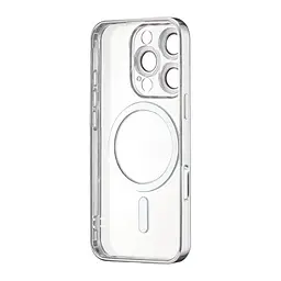 Чохол Ductil Metallic Edge with MagSafe (Protected Camera & Lens) iPhone 16 Pro Silver - мініатюра 3