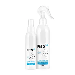 Засіб для усунення плям і запаху сечі котів Pet's Lab Стоп-запах 150 мл