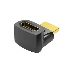 Перехідник HDMI F to HDMI M 270° 4K 60Hz PVC Vention (AINB0) - мініатюра 2
