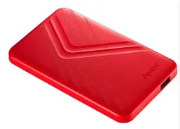 Зовнішній жорсткий диск Apacer 1TB USB 3.1 2.5" AC236 (AP1TBAC236R-1) Red - мініатюра 3