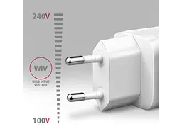 Мережевий зарядний пристрій AXAGON USB-C 30 W White (ACU-PQ30W) - мініатюра 3
