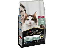 Сухий корм для кішок Purina Pro Plan LiveClear для стерилізованих котів старше 7 років 1.4 кг (7613287232731)