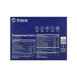 Вітамінно-мінеральний комплекс Trace Електроліти, смак лимон-лайм, Electrolyte Stamina PowerPak, 30 пакетів (TMR00052) - мініатюра 2
