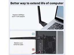 Wi-Fi адаптер Fenvi FU-AX300 Pro - мініатюра 4