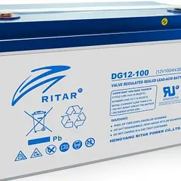 Акумулятор Ritar GEL DG12-100, Gray Case, (12V 100.0Ah)