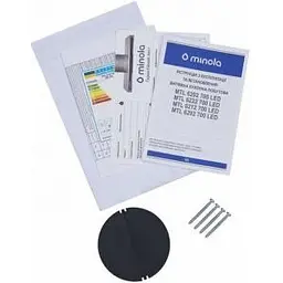 Витяжка телескопічна Minola MTL 6212 WH 700 LED - мініатюра 4