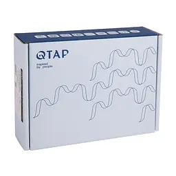 Змішувач для умивальника Qtap Swan Cascada QTSWA270CRW45568 Chrome/White Білий - мініатюра 6
