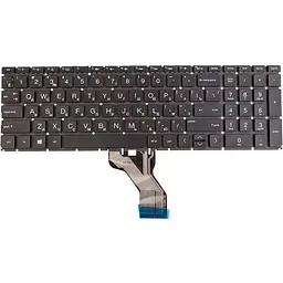 Клавіатура для ноутбука HP 255 G8 15-DA чорна, без фрейму (KB314720)