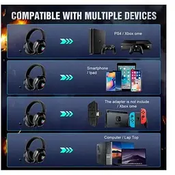Ігрові навушники Onikuma Gaming with LED X11 чорні - мініатюра 7