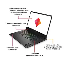 Ноутбук HP Omen 16-wd0004nw i7-13620H 16GB 512GB RTX 4060 Windows 11 Домашня - мініатюра 8