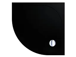 Душовий піддон Miraggio Madrid 800 mirastone black 0000953 Чорний матовий - мініатюра 3