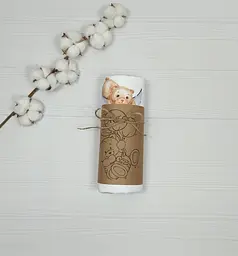 Пелюшка дитяча багаторазова непромокальна a.l.babybox Ведмедик 50x80 см Різнокольоровий (NM 18165409) - мініатюра 3