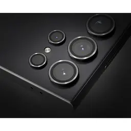 Захисне скло на камеру Monblan Metal Ring Series для Samsung Galaxy S24 Ultra Gray [111336] - мініатюра 3