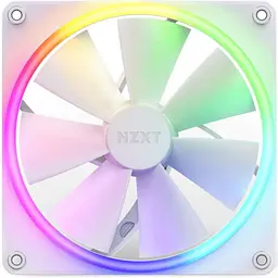 Комплект вентиляторів NZXT 2шт F140 RGB Twin Pack White (RF-R14DF-W1) - мініатюра 3