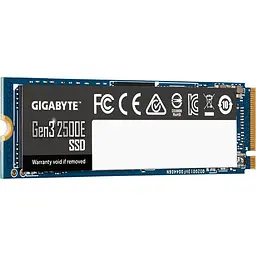 Накопичувач SSD Gigabyte Gen3 2500E M.2 PCIe NVMe 3.0 x4 3D TLC 500GB (G325E500G) - мініатюра 2