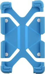 Чохол-накладка TOTO Tablet універсальний stand silicone case Universal 7/8" Blue - мініатюра 2