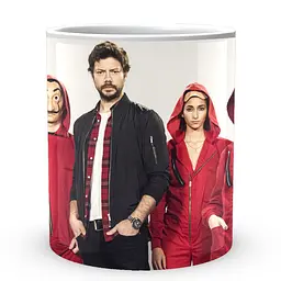 Кухоль GeekLand Паперовий будинок La Casa De Papel team LC 02.05 330 мл білий - мініатюра 3