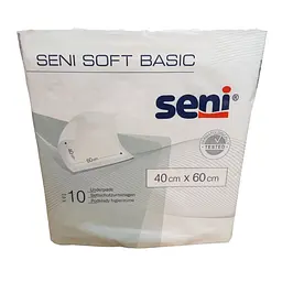 Одноразові пелюшки Seni Soft Basic 40*60 см, 10 шт