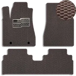 Килимки в салон EVA для Lexus RX 350 2003-2009 з підп'ятником Коричневі 5 шт