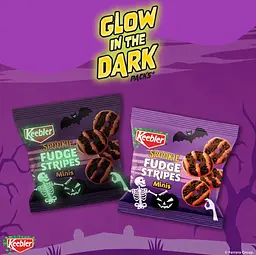 Печиво Keebler Spookie Fudge Stripes Minis Halloween 14г - мініатюра 6