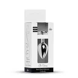 Анальна пробка Jewellery Silver Plug сріблястого кольору - мініатюра 8