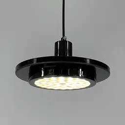 Підвіс Lumina із чорним мармуровим плафоном LED в стилі Ар-деко Line.F SC 2/1 BK - мініатюра 5