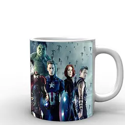 Кухоль GeekLand Avengers Месники марвел AG.02.033 330 мл білий - мініатюра 3