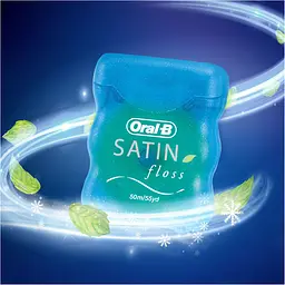 Зубна нитка Oral-b Satin Floss, 25 м - мініатюра 6