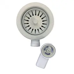 Сифон для мийки Adamant 1-й в колір Light Gray - мініатюра 1