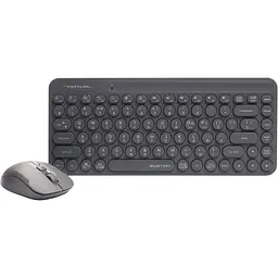 Комплект (клавіатура + миша) A4Tech Fstyler FG3200 Air2 Grey [140902]