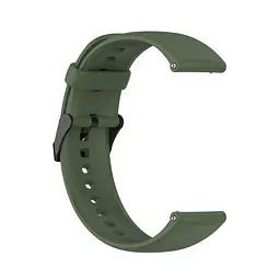 Силіконовий ремінець для смарт-годин BeWatch HW Huawei Watch 22 мм Хакі (102HW10) - мініатюра 3
