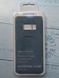 Чохол Official Alcantara Cover EF-XG955AMEGRU для Samsung Galaxy S8 Plus (6.2") Mint - мініатюра 5