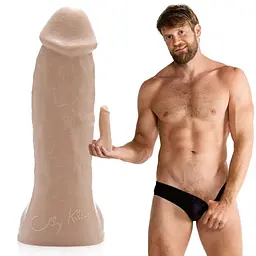 Фалоімітатор Fleshjack Boys: Colby Keller 19.5 см тілесний - мініатюра 2