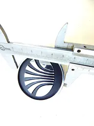 Емблеми коліс Daewoo (Чорні+ Хром) 60 мм (4 шт) - мініатюра 5