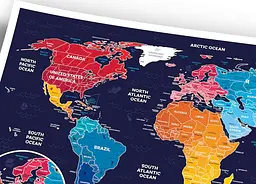 Скретч карта світу 1DEA.me Travel Map Holiday World (13022) - мініатюра 5