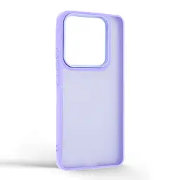 Противоударный чехол для Xiaomi Poco M7 Pro 5G, Frame, фиолетовый, панель-накладка, термополиуретан TPU + поликарбонат PC, защита всего корпуса, защита кнопок и камеры, устойчив к деформациям, ArmorStandart (ARM83163) - мініатюра 2