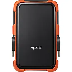 Зовнішній HDD накопичувач Apacer 2Tb AC630 Black-Orange (AP2TBAC630T-1)