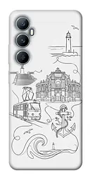 TPU чохол Demsky Odesa spirit для Realme C65 4G