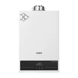Газова колонка Koer Kwh.G0312 Turbo White турбована 12 л/хв, білий KR5557 - мініатюра 4