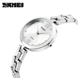 Годинник жіночий наручний Skmei 1225 (Сріблясті) - мініатюра 2