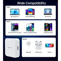 Зарядний пристрій Choetech PD8008-EU-WH ,2 USB-A / 2 USB-С (PD8008-EU-WH) - мініатюра 8