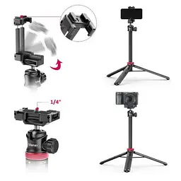 Штатив Ulanzi Vijim Multi-functional Xiaomini Tripod Black UV-2502B MT-44 Black - мініатюра 5