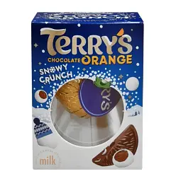 Шоколад молочний Апельсинки Terry's Chocolate Orange Milk snowy crunch 147 г