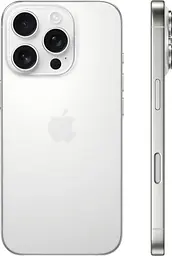 Смартфон Apple iPhone 16 Pro 128GB White Titanium (MYNE3) - мініатюра 2