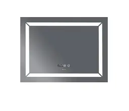 Дзеркало Mixxus Light MR01-90x70 (годинник, LED-підсвічування, антизапотівання) (MI5999) - мініатюра 8