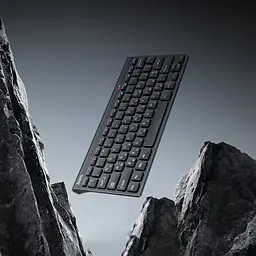 Клавіатура HOCO GM70 Dragon 2.4G wireless mini keyboard(Ukrainian version) Black - мініатюра 8
