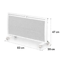 Конвекційний обігрівач Klarstein Hot Spot Slimcurve Double Wave 2-в-1 (10035061) - мініатюра 3
