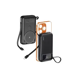 Батарея універсальна Sigma X-power SI20A8QL-MAG 20000mAh, Magnetic wireless 15W, PD, QC, 22,5W, MagSafe (4827798434611) - мініатюра 5