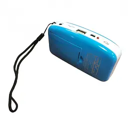Радіоприймач портативний Red Sun SP-236 micro SD Синій - мініатюра 3
